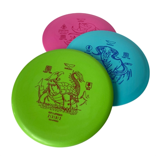 ASG Disc Golf II Sæt - 3 stk. 